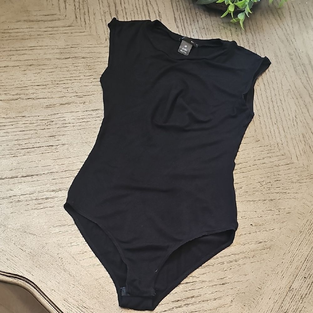 Black Bodysuit XS Aqua